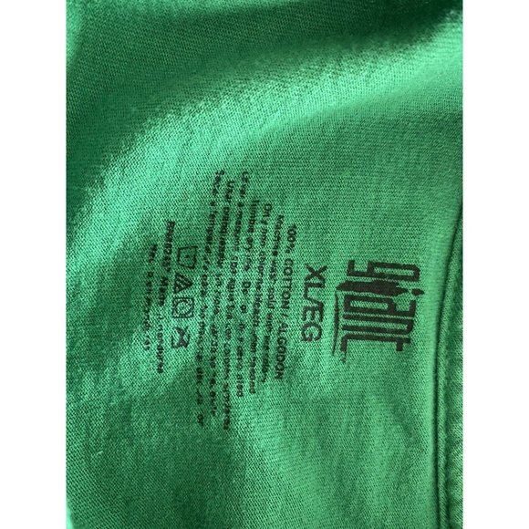 Rare TMNT Teenage Mutant Ninja Turtles T Shirt Green Size XL Cotton Giant Brand - Picture 6 of 11